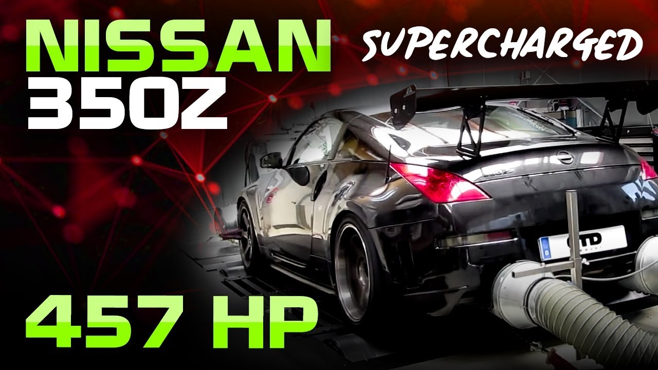 Nissan 350z supercharged youtube #5