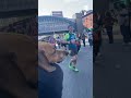 A dog named Stormy helped keep runners motivated at this years New York City Marathon