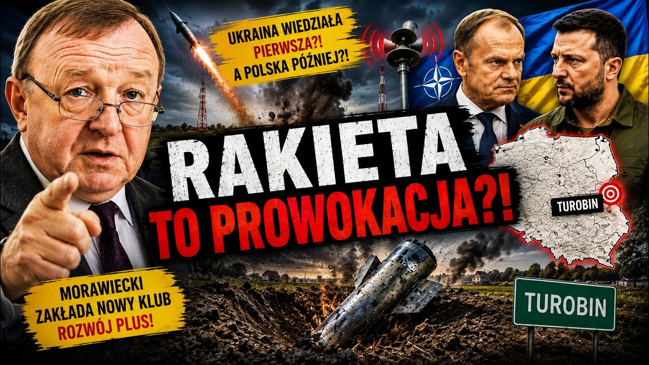 A ROCKET OVER POLAND is simply a PROVOCATION?! Morawiecki's Split, NBP Gold, and a fresh Plan for Ukraine.