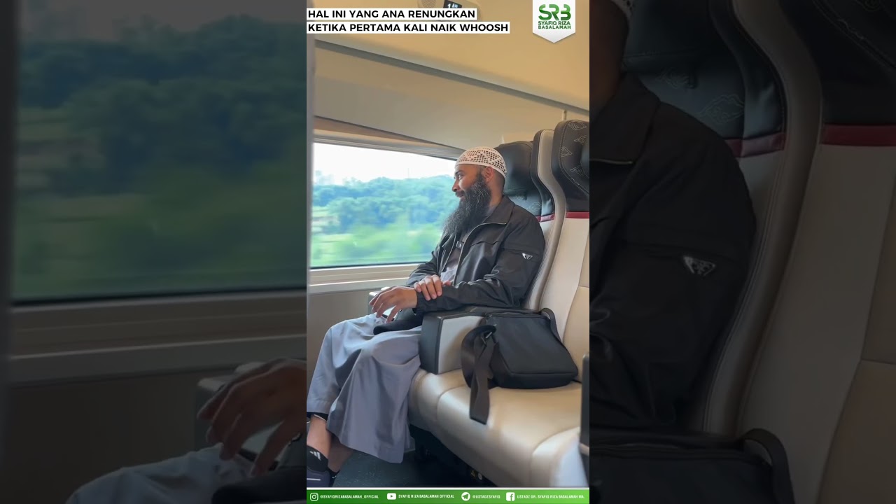 Hal Ini Yang Ana Renungkan Ketika Pertama Kali Naik Whoosh