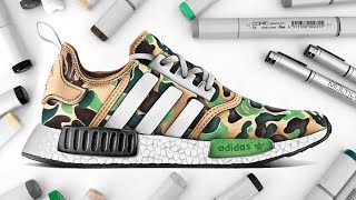 OFF WHITE x ADIDAS NMD NAST Boost Sport Running Shoes DA8858 OFF WHITE x ADIDAS NMD NAST Boost Sport Running Shoes DA8858