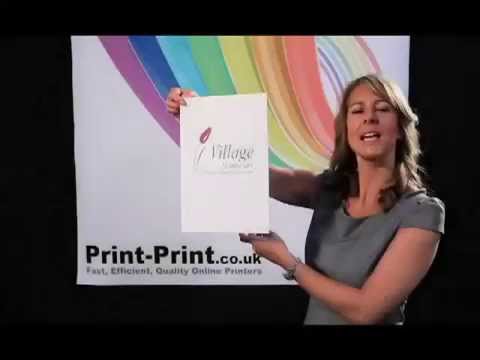 Print-Print.co.uk - A4 Folder Printing - YouTube