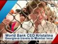 Watch: World Bank CEO Kristalina Georgieva travels in Mumbai local