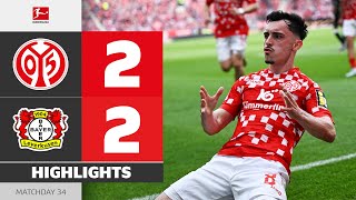 Mainz INTERNATIONAL! | MAINZ 05 — BAYER 04 LEVERKUSEN | Highlights | Matchday 34 – Bundesliga 24/25