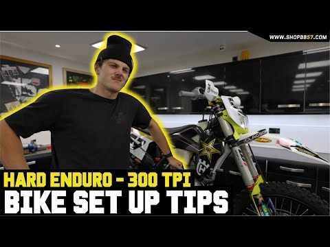 HARD ENDURO BIKE SET UP - 300 TPI 2 STROKE