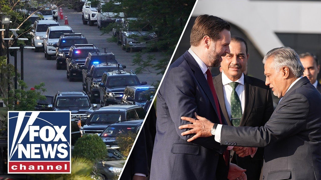 Security LOCKS DOWN Pakistan as Vance set for high-stakes talks