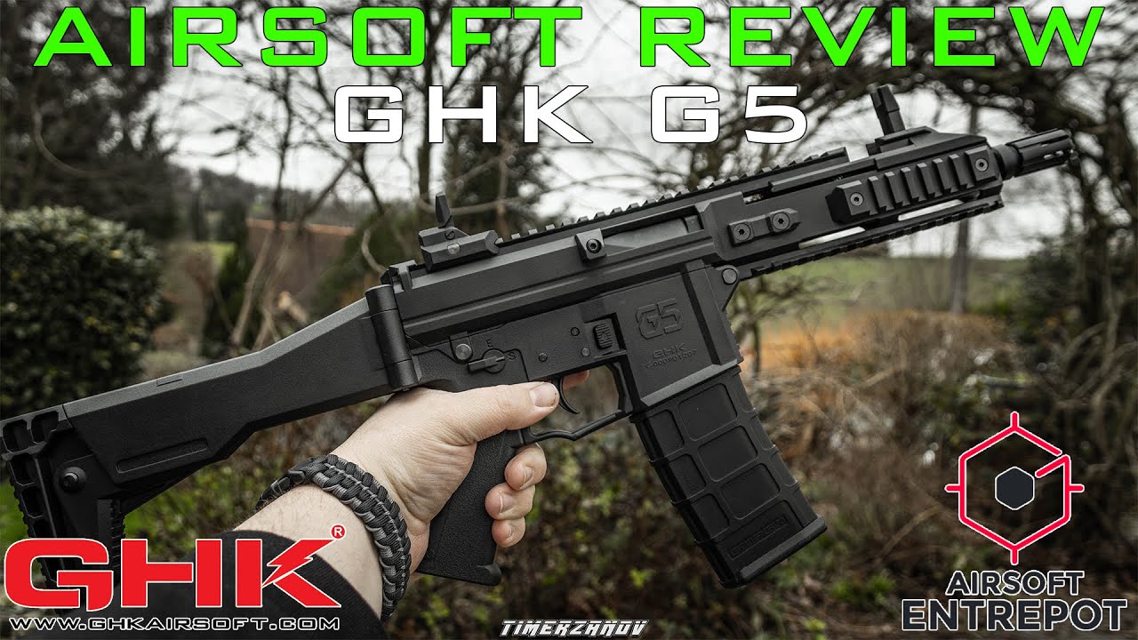 Airsoft Review #220 GHK G5 GBBR (Airsoft Entrepot) (Je l'adore 😍) [FR]