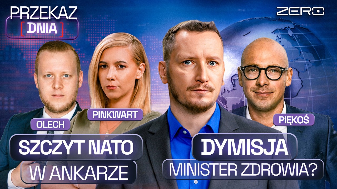 RESIGNATION OF THE MINISTER OF HEALTH? NATO SUMMIT IN ANKARA, MARINE LE PEN IS THE president   OF FRANCE? AND THE MESSAGE OF THE DAY
