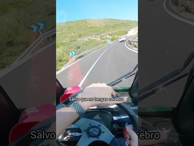 QUE BROMA ES ESTA ? TUMBAR 45 GRADOS EN CURVA ES POSIBLE !!! [ CARVER ONE ] #shorts #automobile #car