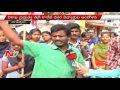 Visakha Govt Degree College students protest against land grabbing