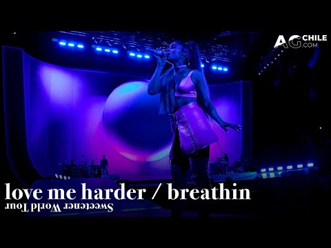 Ariana Grande - love me harder / breathin  (sweetener world tour DVD)