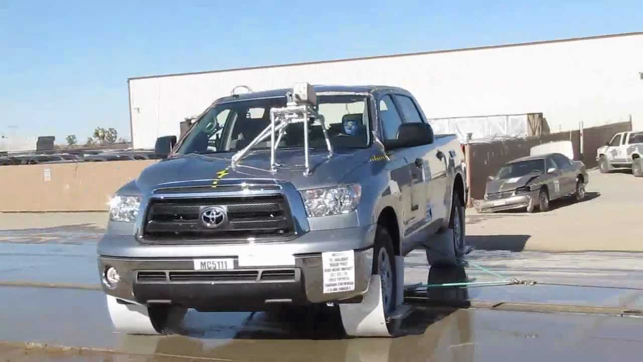 toyota tundra crash test video #6