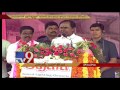 CM KCR speaks at SRSP Public Meet