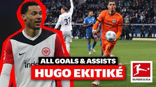 Hugo Ekitiké — All Bundesliga Goals & Assists so far