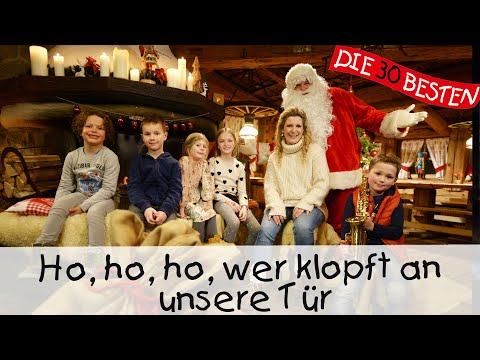 ⛄️ Ho, Ho, Ho, wer klopft an unsere Tür - Weihnachtslieder für Kinder || Kinderlieder