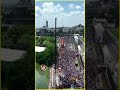 Massive Crowd At Secretariat | Bada Ganesh | khairatabad Ganesh ShobhaYatra | V6 Shorts