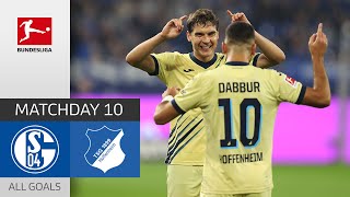 Skov on the spot | FC Schalke 04 — TSG Hoffenheim 0-3 | All Goals | Matchday 10 – Bundesliga 2022/23