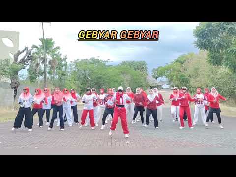 GEBYAR GEBYAR - INDONESIA TANAH AIRKU // Senam Kreasi // Coreo SUSIAERO