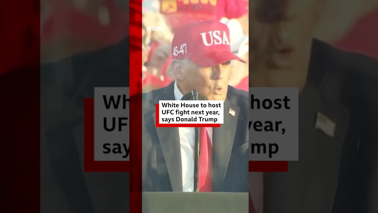 White House to host UFC fight, Donald Trump announces. #UFC #DonaldTrump #BBCNews