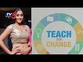 Regina & Ex-Minister Geeta Reddy at 'Teach For Change' program