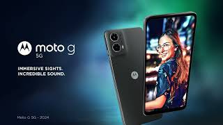 poster image for Meet the moto g 5G - 2024