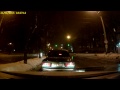 Видеорегистратор Eken RS2   Зимняя дождливая ночь