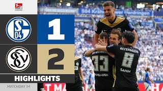 Relegation spot secured! | SCHALKE 04 — SV ELVERSBERG | Highlights | MD 34 — Bundesliga 2 2024/25