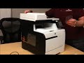 HP LaserJet 400 m475dw Printer Setup and Install