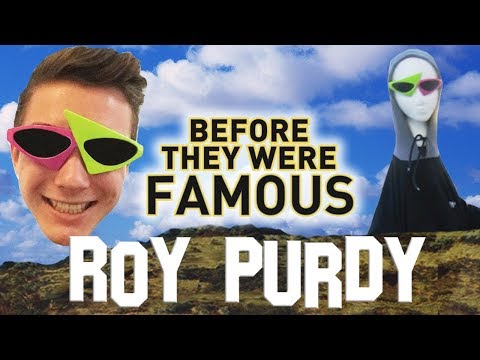 ROY PURDY - Before They Were Famous - Pink And Green Glasses
