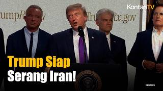 Trump Tinggal 1 Jam Serang Iran! Timur Tengah di Ambang Perang Besar?