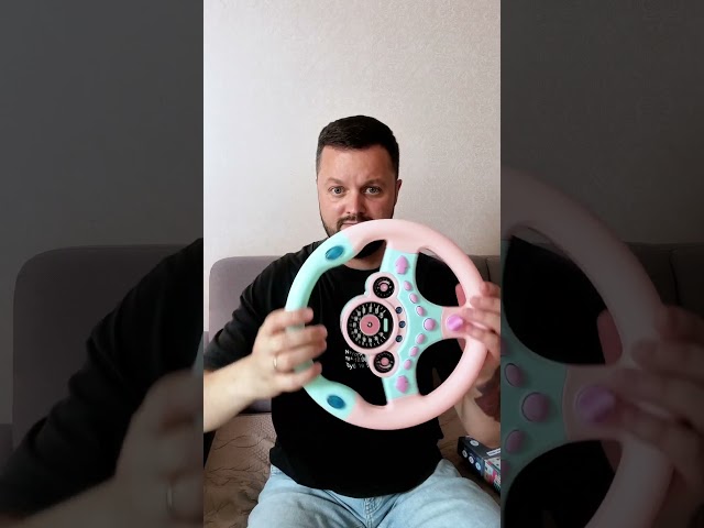 CUTEST WHEEL EVER!💗 How would you rate it? #review #steeringwheel #caraccessories #lifehack