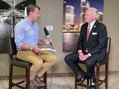 screenshot of youtube video titled RNC 2024: S.C. Gov. Henry McMaster Interview