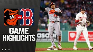 Orioles vs. Red Sox Game Highlights (8/18/25) | MLB Highlights