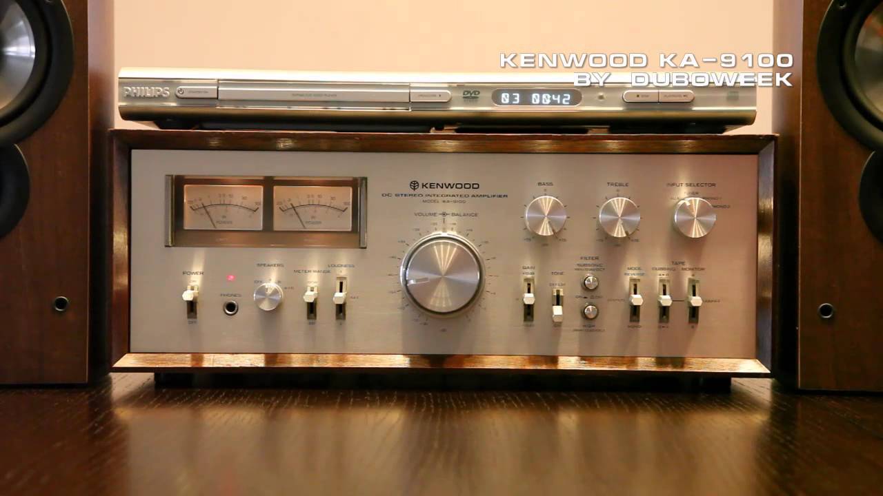 Kenwood KA-9100 Vintage Integrated Amplifier: Hi-Fi Stereo Amplifier ...