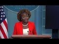 LIVE: White House briefing with Karine Jean-Pierre, John Kirby  - 43:53 min - News - Video