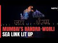 Ayodhya Ram Mandir: Mumbais Bandra-Worli Sea Link Lit Up Ahead of Big Ayodhya Event