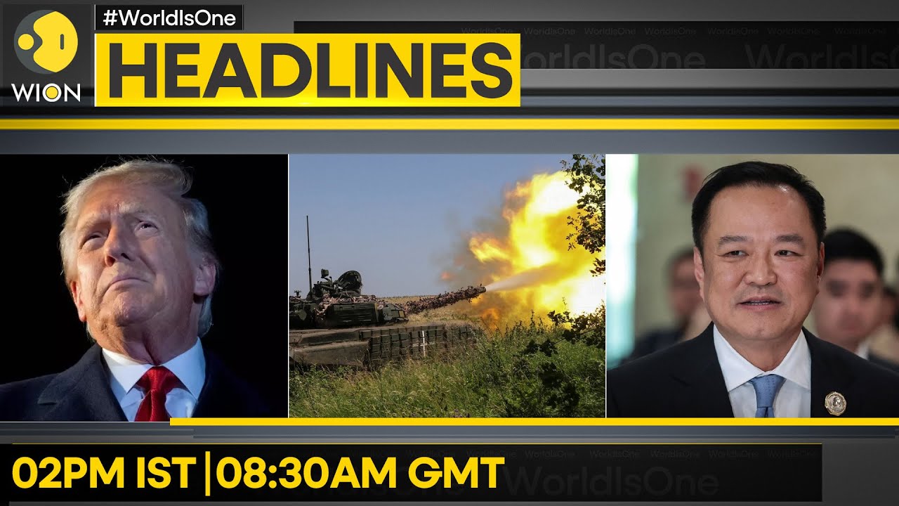 Russia-Ukraine War | Ukraine: Two Killed in Russian Strikes | WION HEADLINES