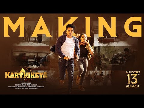 Karthikeya 2 making video- Releasing on Aug 13- Nikhil, Anupama Karthikeya 2 making video- Releasing on Aug 13- Nikhil, Anupama