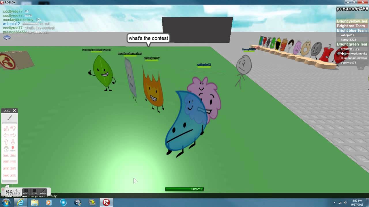 bfdi roblox teardrop