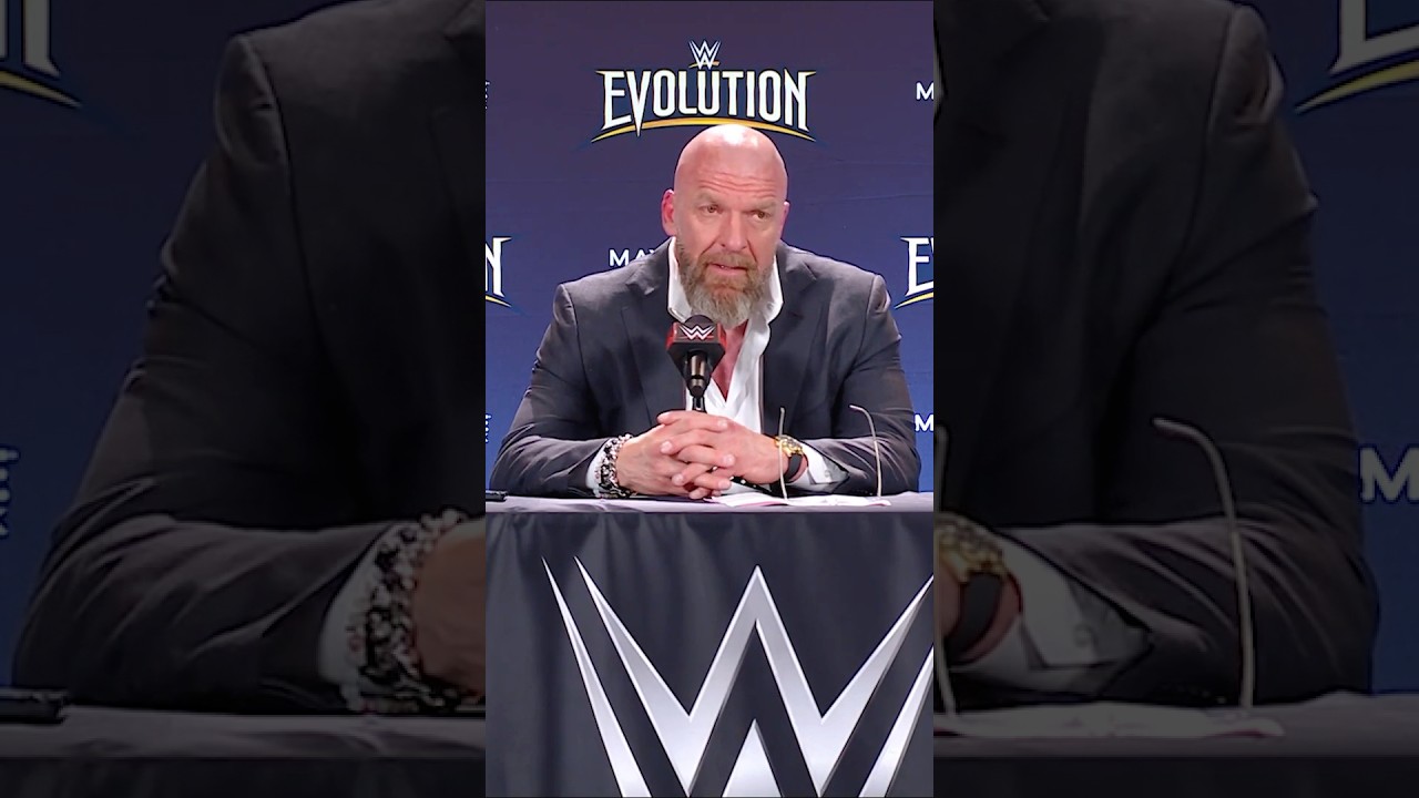 Triple H gives us an update on Seth Rollins and tomorrow’s #WWERaw 👀 #WWEEvolution