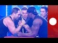 Watch: Australian Rugby player breaks arm in wrestle on live TV, Australia