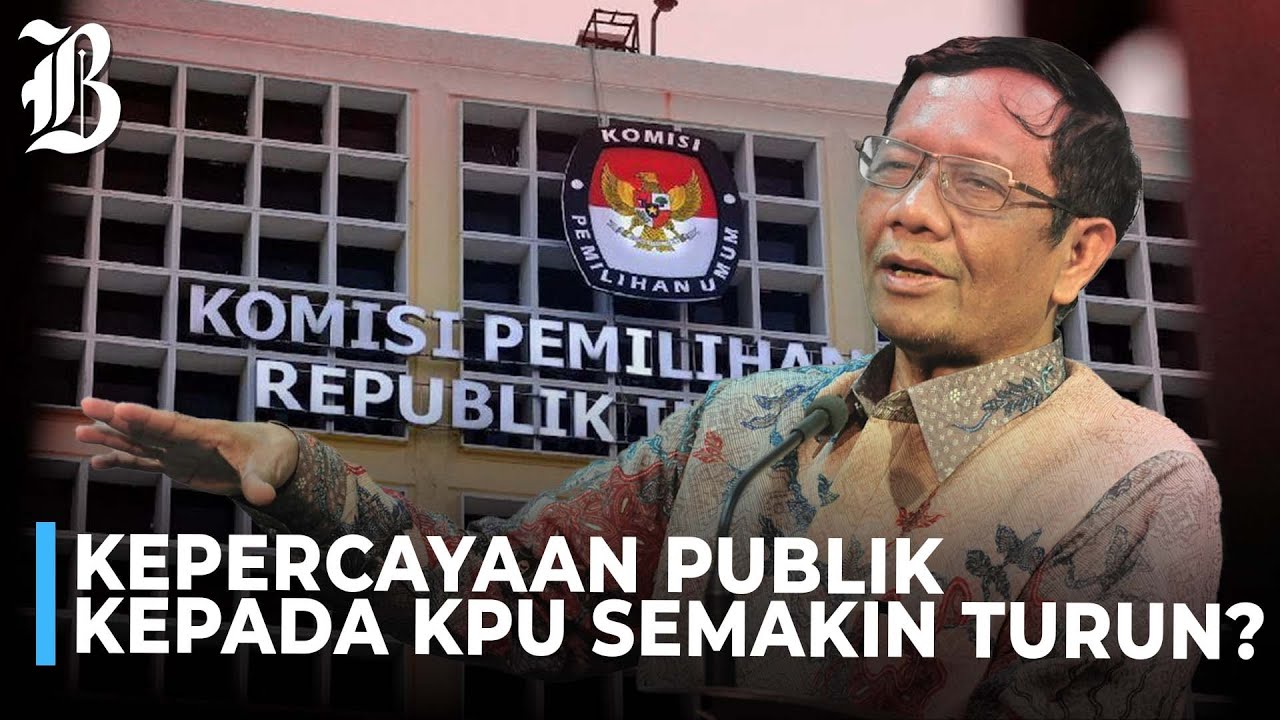 Keras Mahfud Sebut KPU Tak Layak Jadi Penyelenggara Pilkada 2024