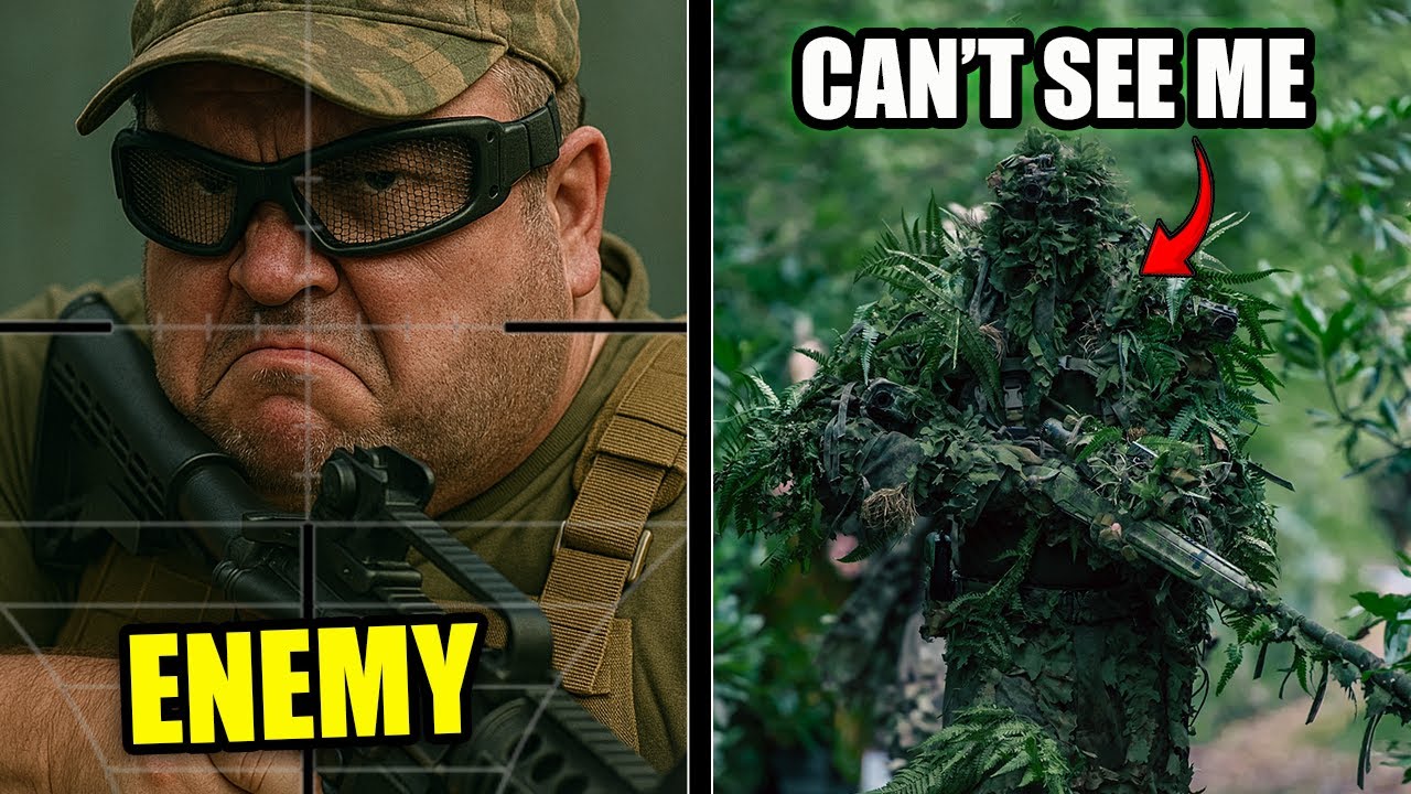Invisible Ghillie Makes Airsoft Players Rage (2,500 RPM Paragon Armouries URGI M4)