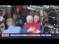 NASA astronauts welcome replacements at International Space Station  - 01:30 min - News - Video