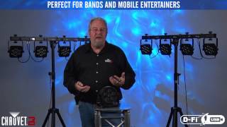 CHAUVET DJ GOBO ZOOM USB Compact Wireless DMX LED Gobo Projector in action - learn more
