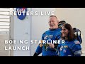 LIVE: Boeing launches its first ever crew of humans into space