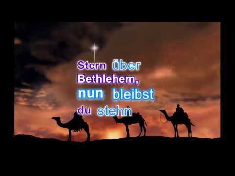 Stern über Bethlehem - Playback mit Lyrics