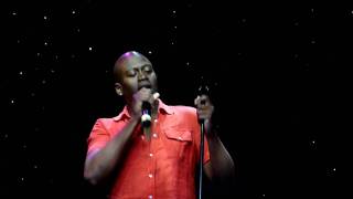 Tituss Burgess sings "Get Here" on the R Family Alaska cruise