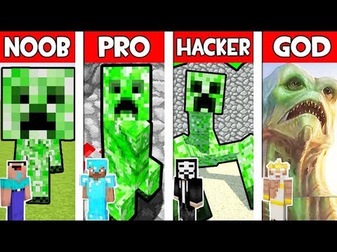 Minecraft NOOB vs. PRO vs. HACKER: UNDERWATER TRAPS in 