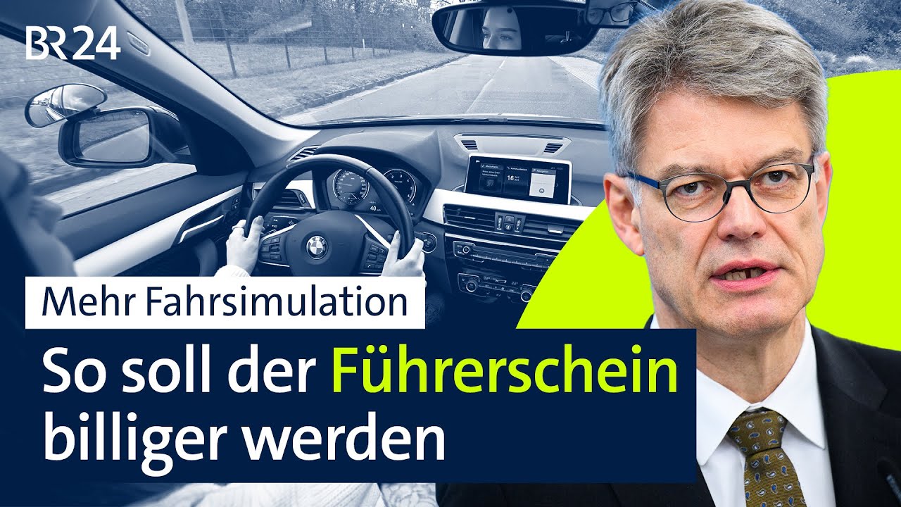 Führerschein-Reform: So soll die Fahrerlaubnis billiger werden | BR24